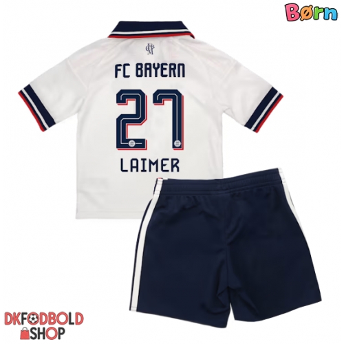 Bayern Munich Konrad Laimer #27 Udebanesæt Børn 2026-27 Kort ærmer (+ korte bukser)